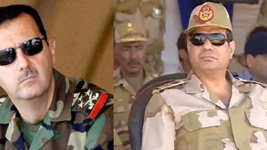 النظام المصري يخشى زلزال سقوط بشار watan.com