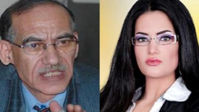 الفنانة الاستعراضية سما المصري والنائب السابق عن الدائرة والحزب الوطني المُنحل حيدر بغدادي watan.com