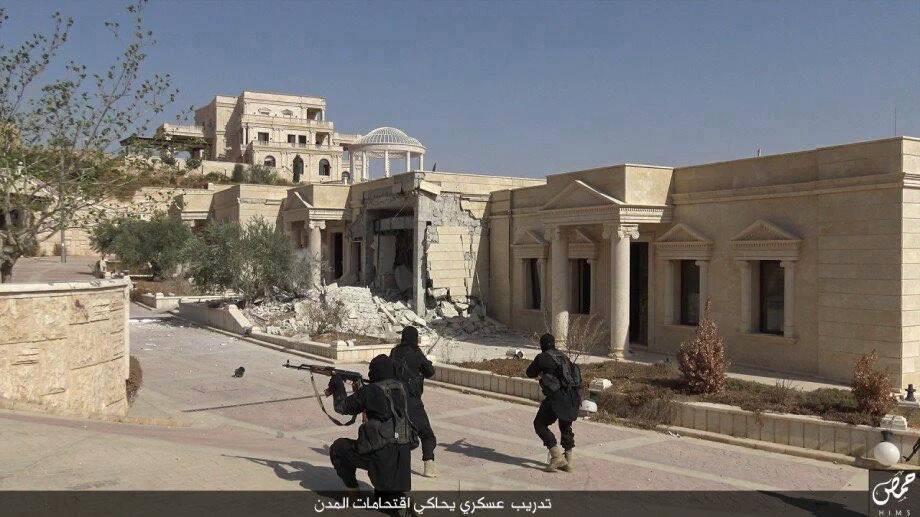 قصر أمير قطر الوالد في تدمر watan.com