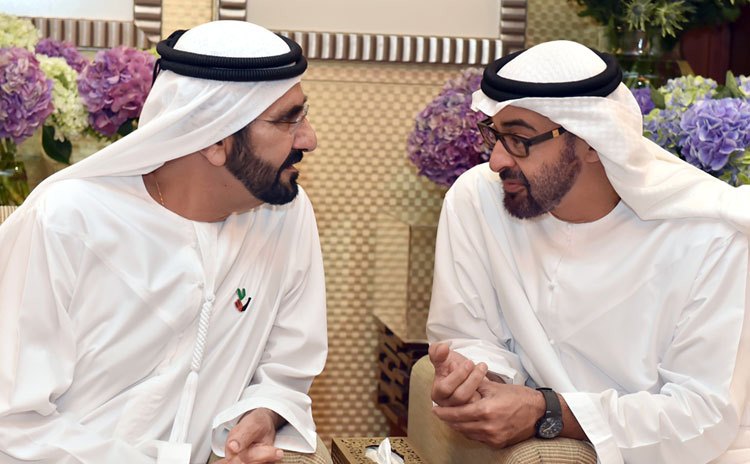 محمد بن زايد ومحمد بن راشد watan.com