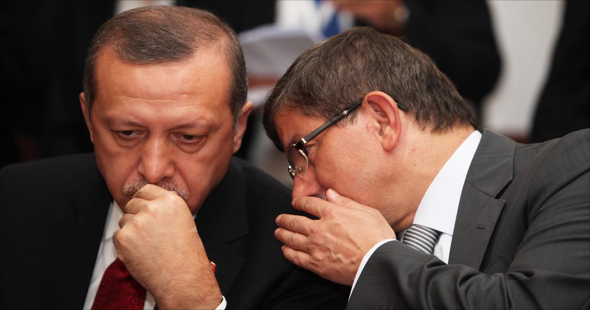 اردوغان وأوغلو