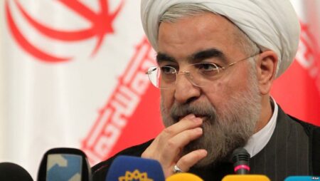 الرئيس الايراني حسن روحاني watan.com