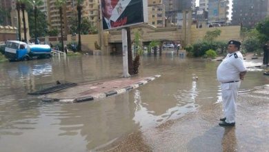 ضابط أمطار الإسكندرية watan.com