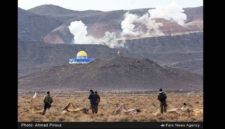 مناورات الحرس الثوري الإيراني watan.com