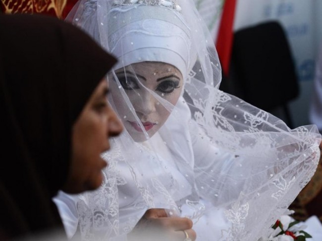 عروس فلسطينية