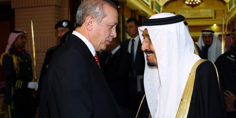 الملك سلمان وأردوغان watan.com