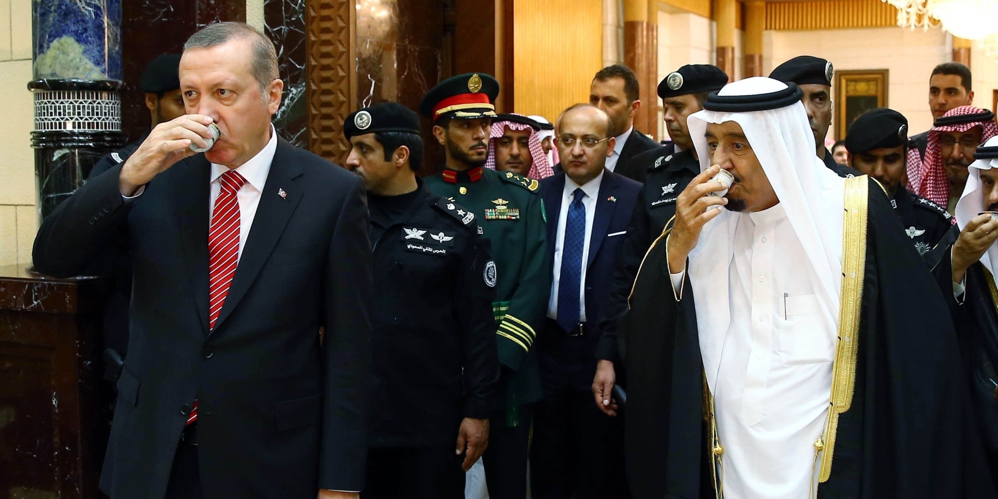 أردوغان والملك سلمان watan.com