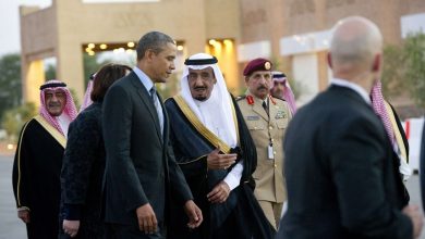 الملك سلمان والرئيس الأمريكي watan.com