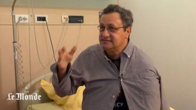 ماثيو خلال تلقيه العلاج في باريس watan.com