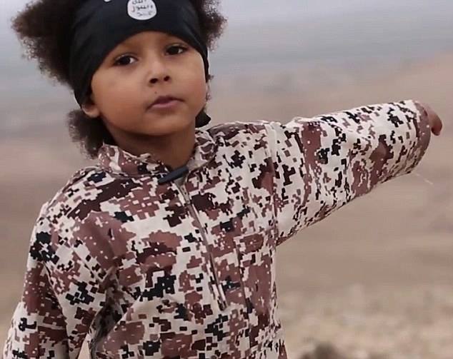 طفل داعش
