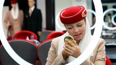 مضيفة طيران watan.com