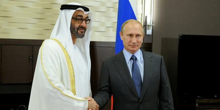 بوتين ومحمد بن زايد watan.com