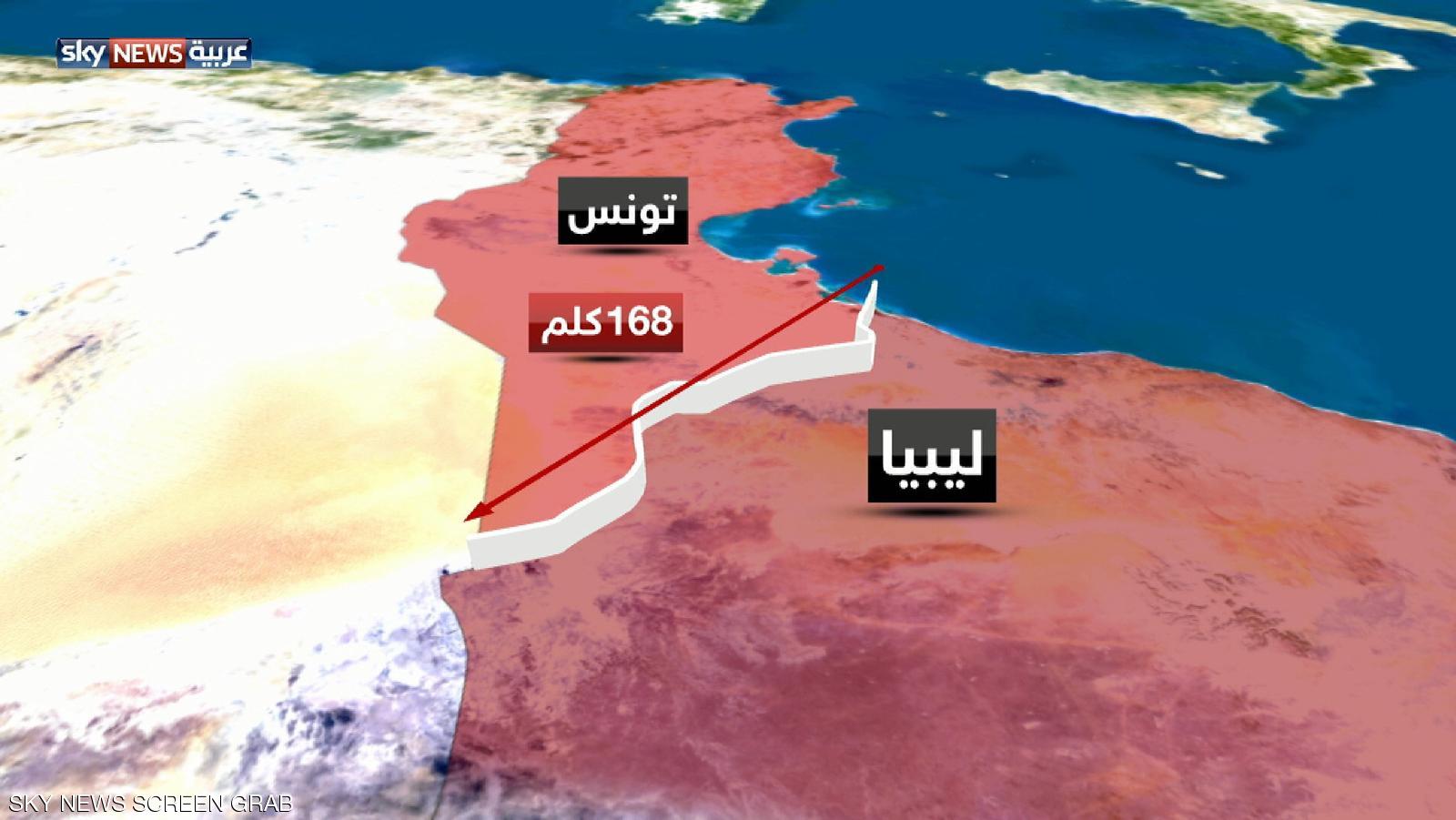 الحدود الليبية التونسية