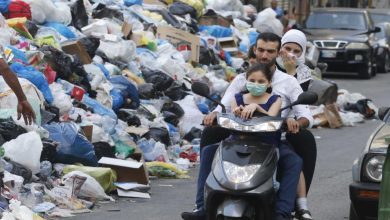ازمة النفايات في لبنان watan.com