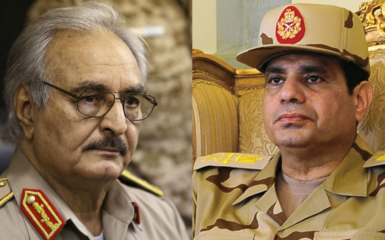 السيسي وحفتر watan.com