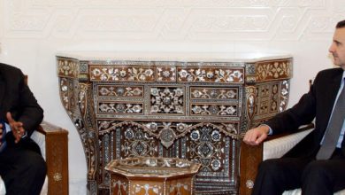 عمر البشير مع بشار الأسد watan.com