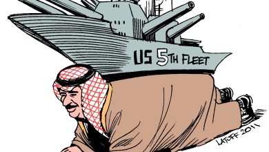 كاريكاتير عن ملك البحرين watan.com