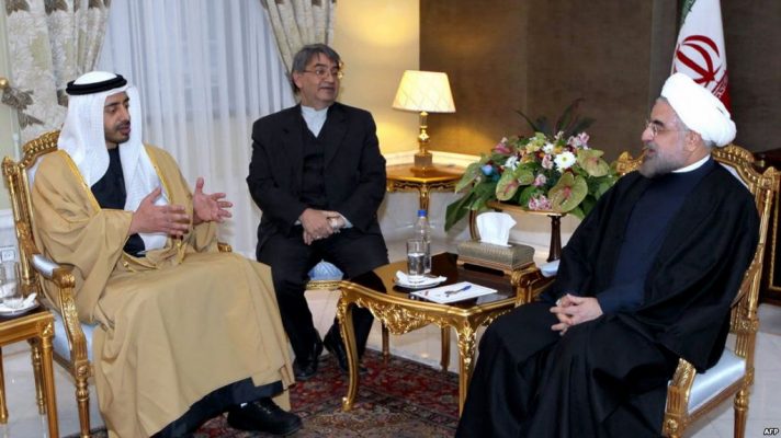 رسالة صدام حسين الي ايران