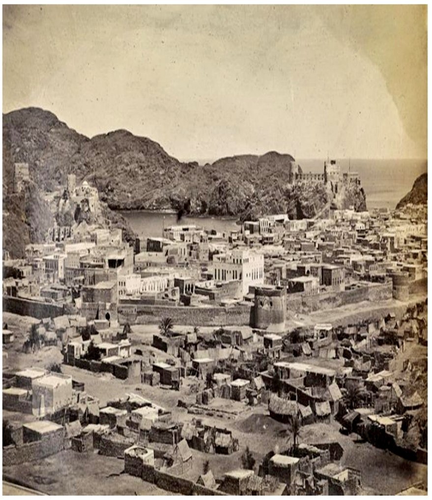 صورة لـ مسقط تعود لعام 1870م أبهرت التائهون في الأرض وطن الدبور