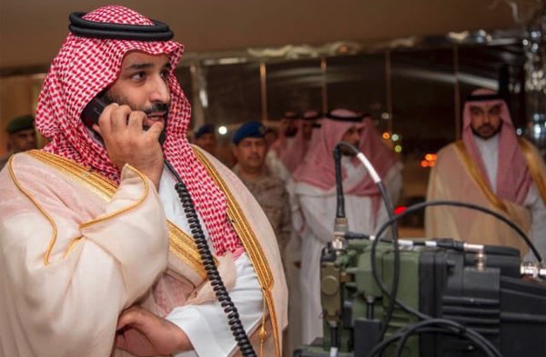 بن سلمان يسمح لطائرة الإحتلال التحليق فوق السعودية