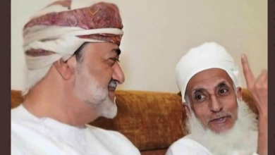 سماحة الشيخ أحمد الخليلي مع السلطان هيثم بن طارق watan.com