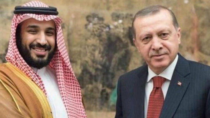 أردوغان و بن سلمان watan.com