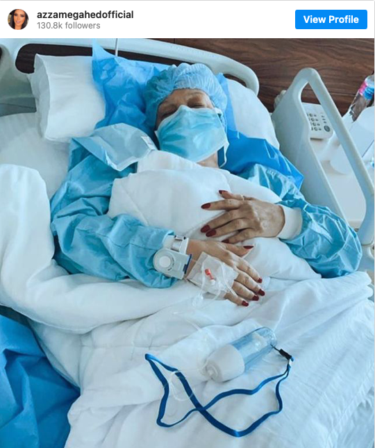 فيفي عبده وصورة صادمه بعد تدهور صحتها