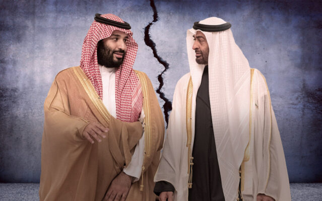 إنفجار العلاقات بين السعودية والإمارات watan.com