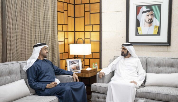 بن زايد وبن راشد في دبي للرد على السعودية