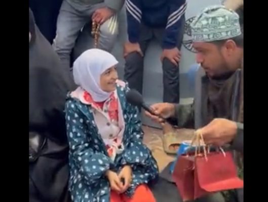 watan.com طفلة عراقية ترفض فوز عمان على العراق حتى مقابل سيارة