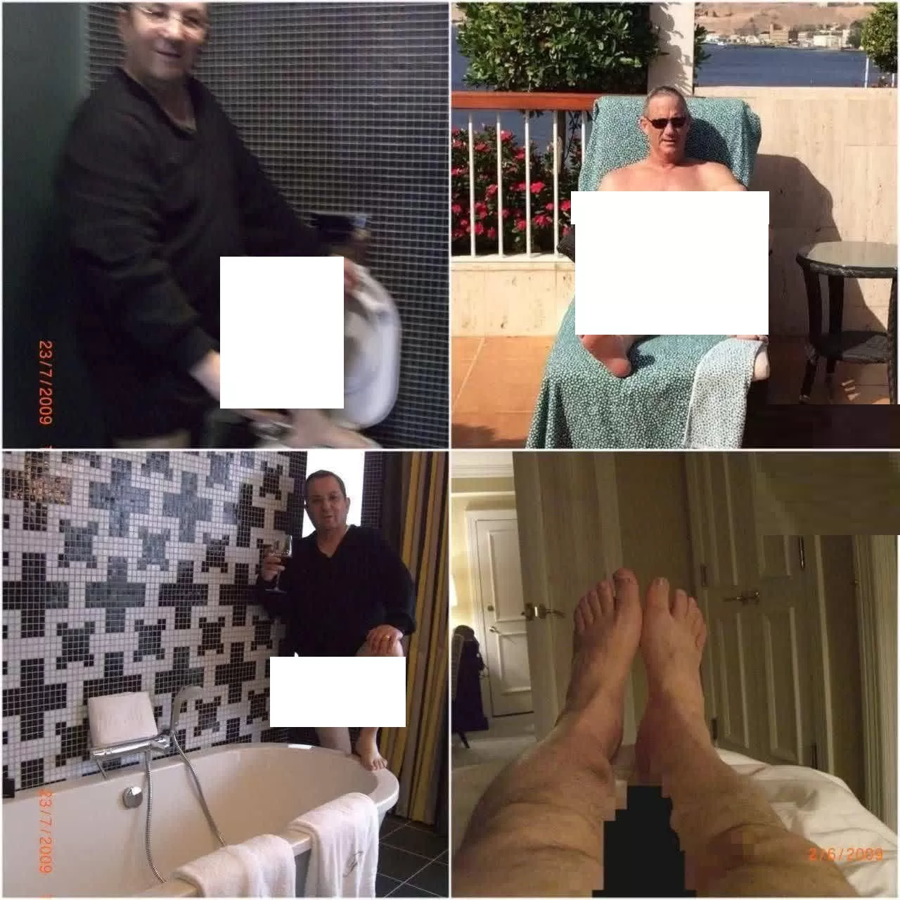 صور غير لائقة لمسؤولين في إسرائيل