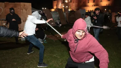 شرطة جامعة كاليفورنيا UCLA تعتقل أول شخص