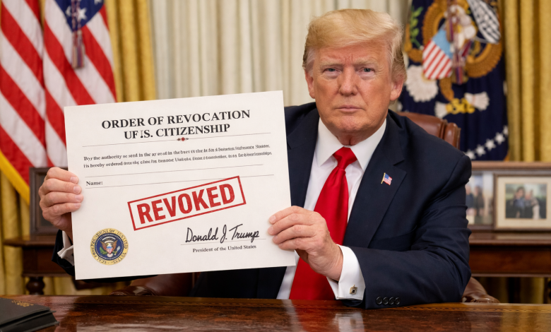 ترامب يأمر سحب الجنسية من مواطنين أمريكيين مجنّسين