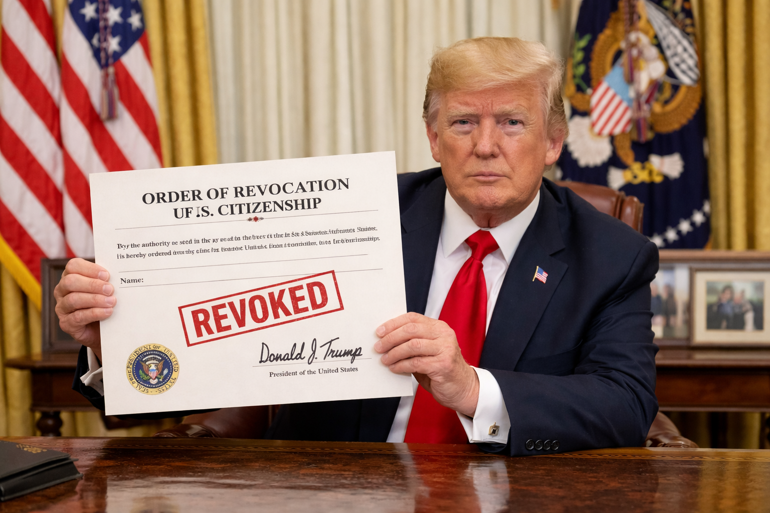 ترامب يأمر سحب الجنسية من مواطنين أمريكيين مجنّسين